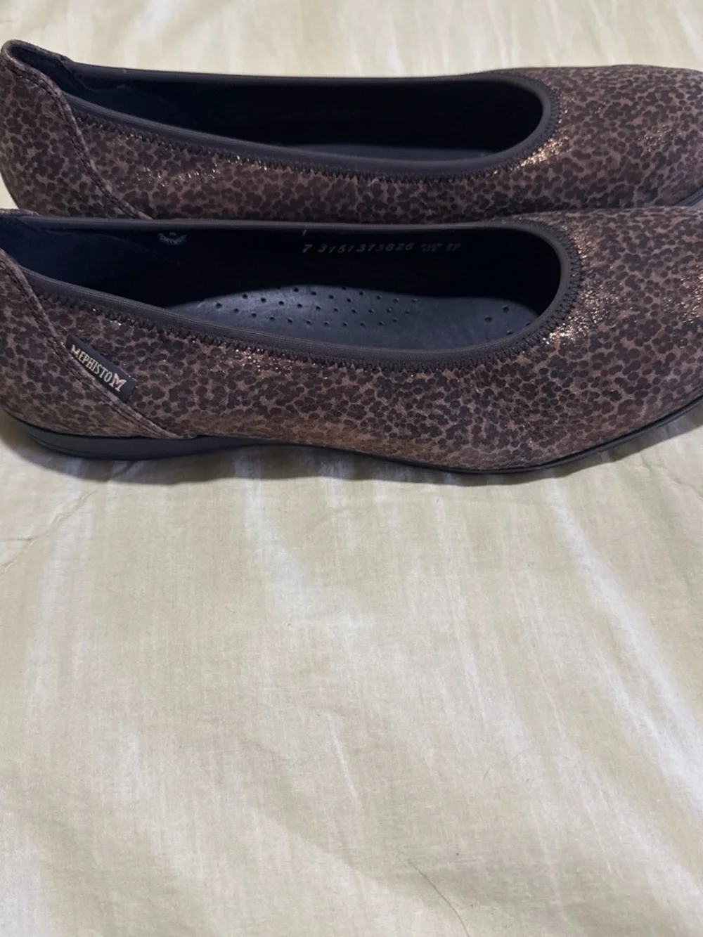 Mephisto brown leopard